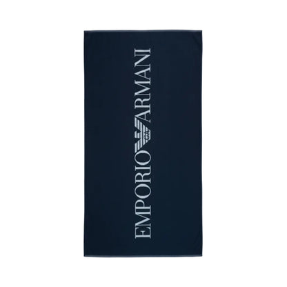 Плажна кърпа EA7 Emporio Armani, Тъмно син