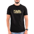 Мъжка тениска Karl Lagerfeld T-shirt Black/Gold