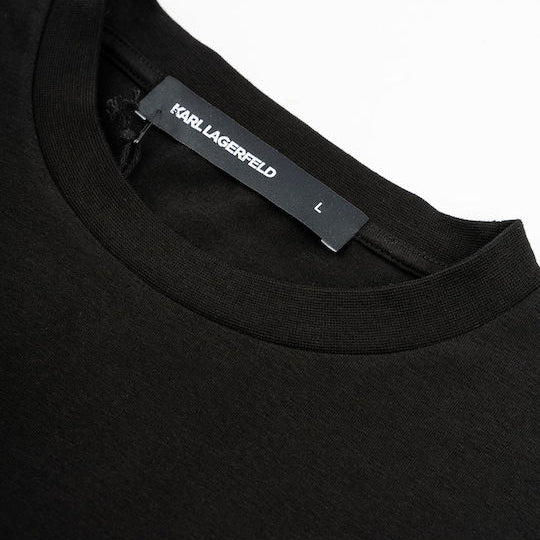 Мъжка тениска Karl Lagerfeld T-shirt Black/Gold