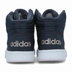 Детски обувки Adidas Hoops Mid 2.0 K (Тъмносини с розово-бронзови ленти)