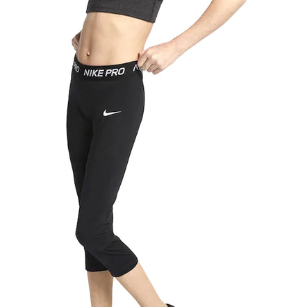 Детски спортен клин Nike Pro Capri Dri-Fit Черен