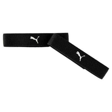 Ленти за фиксиране на футболни кори Puma Sock Stoppers Thin Black