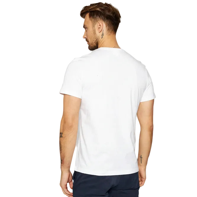 Мъжка тениска Lacoste Regular Fit, Бяла