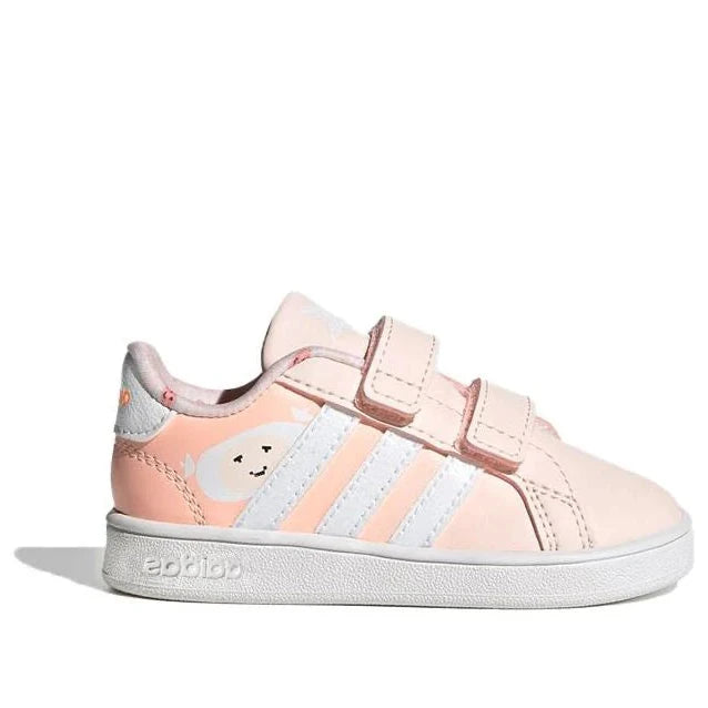 Детски кецове adidas NEO Grand Court 'Pink White'