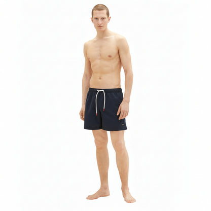 Мъжки плувни шорти Tom Tailor Swim, Navy blue