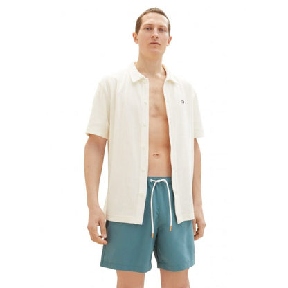 Мъжки плувни шорти Tom Tailor Swim, Blue/Green