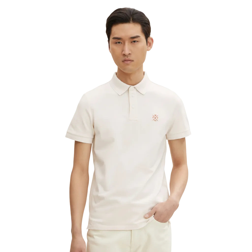 Мъжка тениска TOM TAILOR Regular Fit, Beige