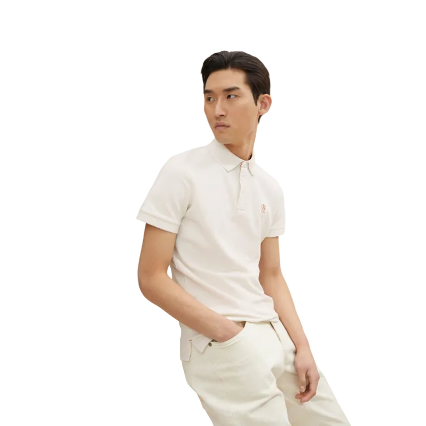 Мъжка тениска TOM TAILOR Regular Fit, Beige