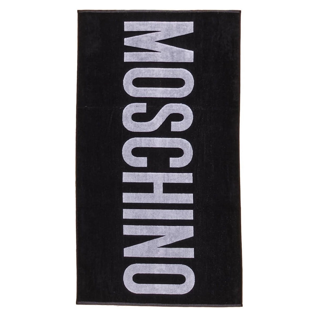 Плажна кърпа Moschino, Черен