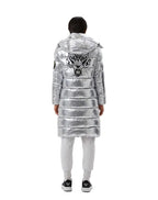 Дамско зимно яке Plein Sport Long Silver