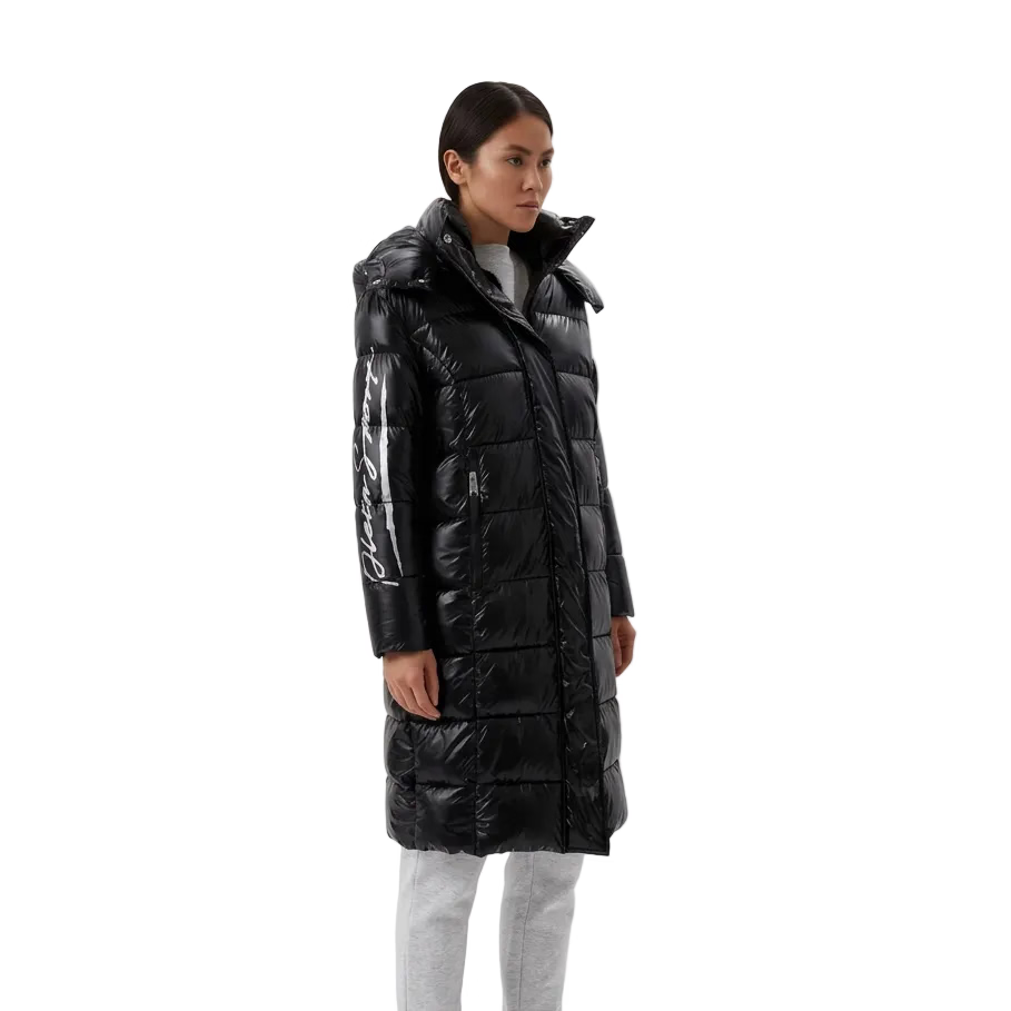 Дамско зимно яке Plein Sport Long All Black