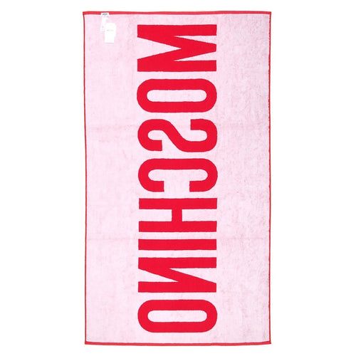 Плажна Кърпа Moschino двулицева, Червен