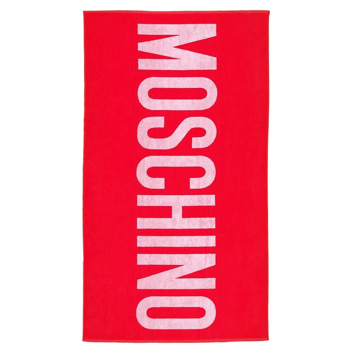 Плажна Кърпа Moschino двулицева, Червен