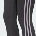 Colanți sport de damă Adidas Womens Essentials 3 Stripes Grey