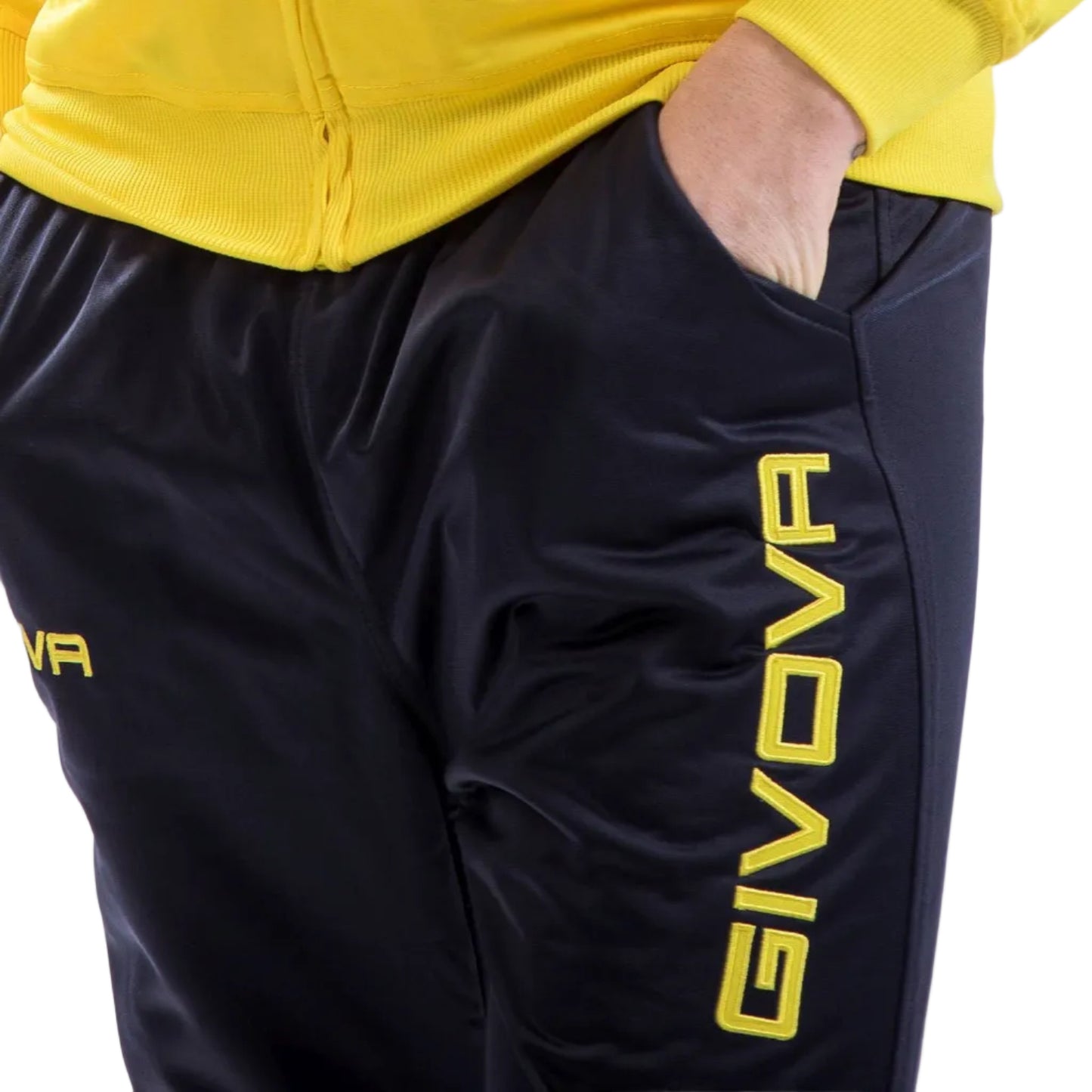Мъжки екип GIVOVA CAMPO, Yellow/Navy blue/Blue