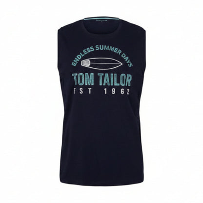 Мъжки потник TOM TAILOR, Navy blue