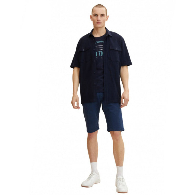 Мъжки потник TOM TAILOR, Navy blue