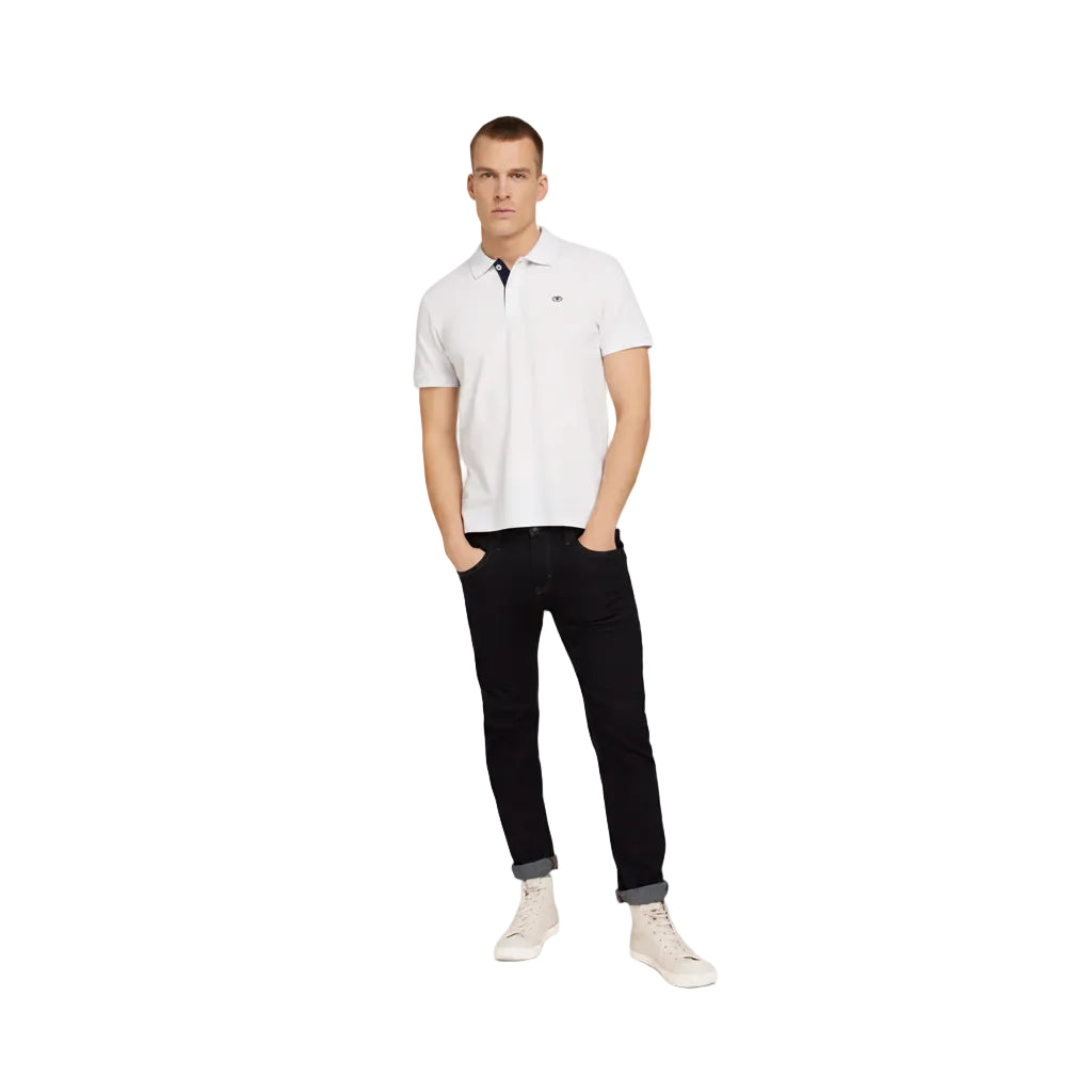 Мъжка тениска TOM TAILOR Regular Fit, White