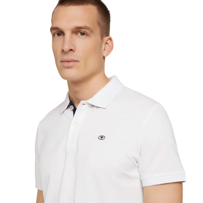 Мъжка тениска TOM TAILOR Regular Fit, White