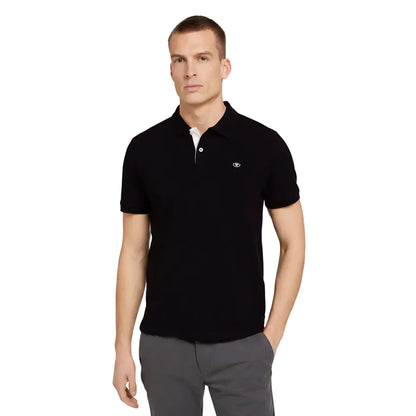 Мъжка тениска TOM TAILOR Regular Fit, Black