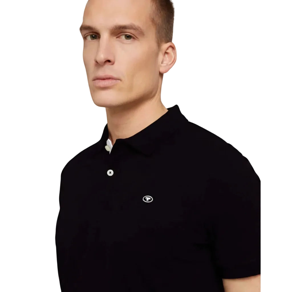 Мъжка тениска TOM TAILOR Regular Fit, Black