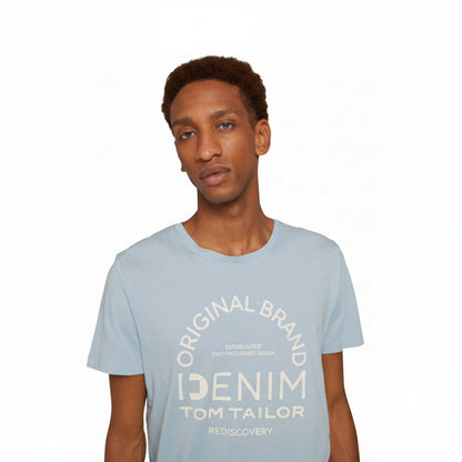 Мъжка тениска TOM TAILOR, Light blue
