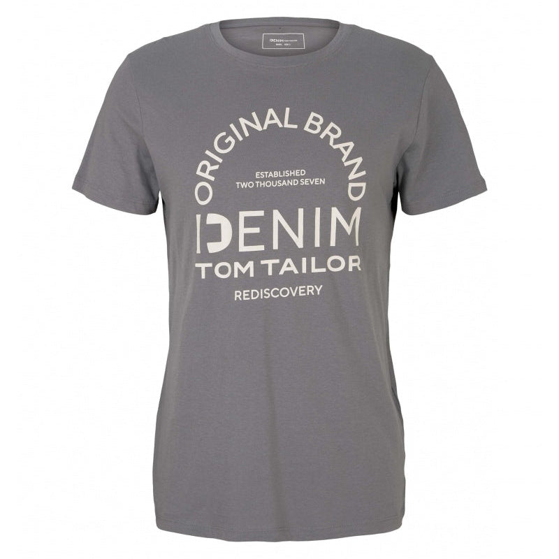 Мъжка тениска TOM TAILOR, Dark gray