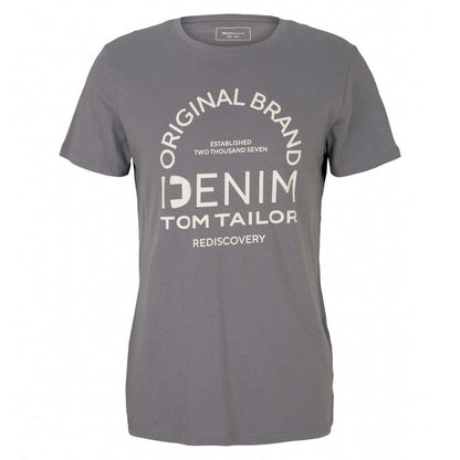 Мъжка тениска TOM TAILOR, Dark gray