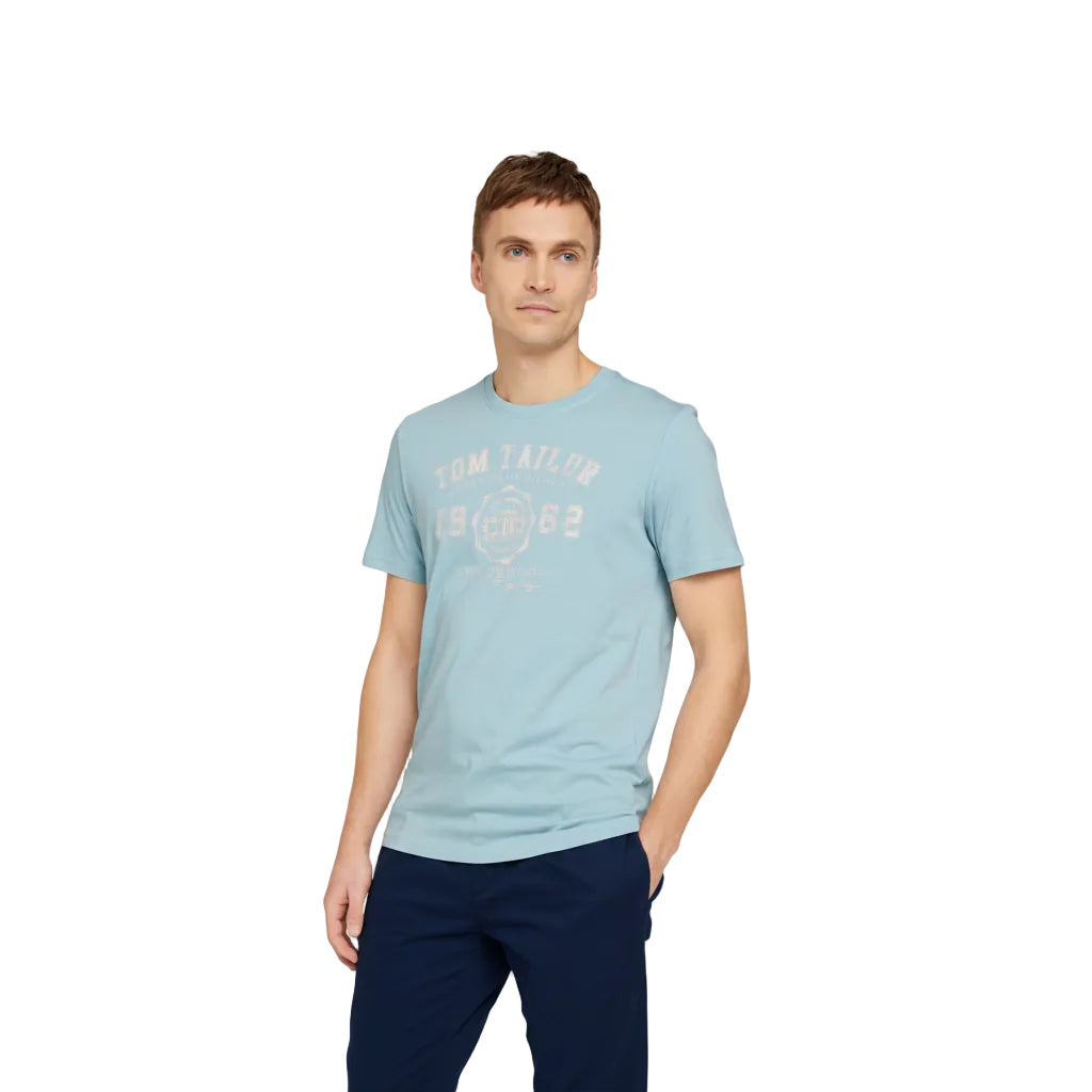 Мъжка тениска TOM TAILOR, Light blue