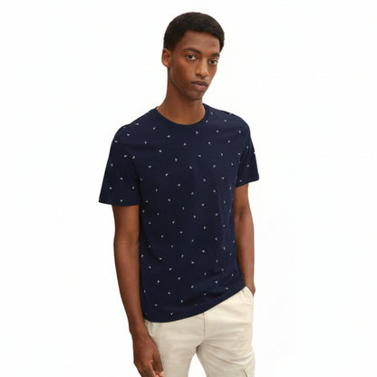 Мъжка тениска TOM TAILOR, Navy blue