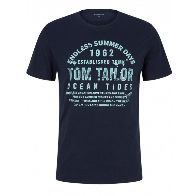 Мъжка тениска TOM TAILOR, Navy blue
