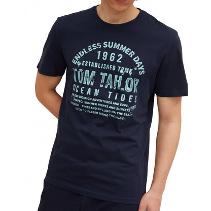 Мъжка тениска TOM TAILOR, Navy blue