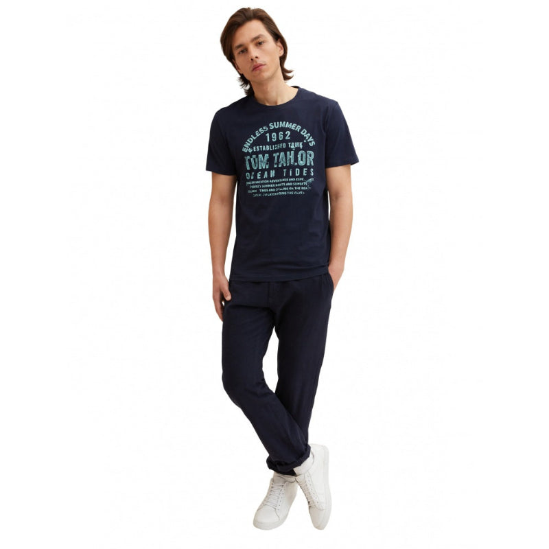 Мъжка тениска TOM TAILOR, Navy blue