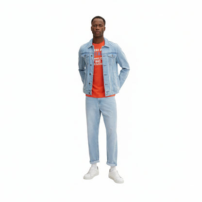 Мъжка тениска TOM TAILOR, Orange