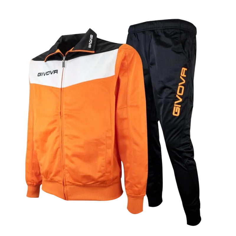 Детски екип GIVOVA CAMPO, Orange/Black/White