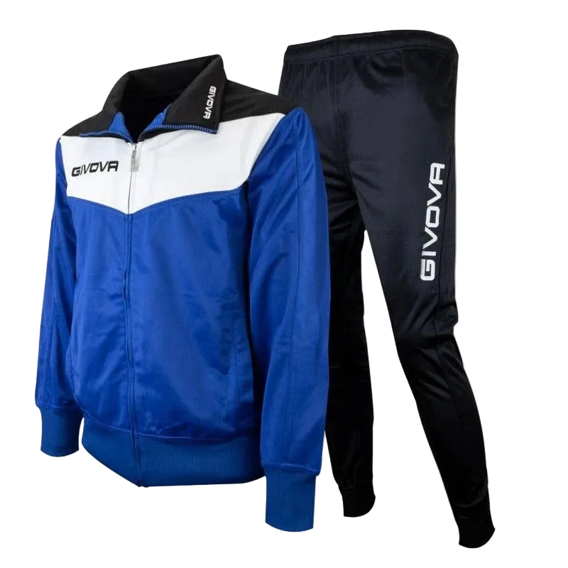 Детски екип GIVOVA CAMPO, Black/Blue/White