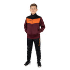 Детски екип GIVOVA CAMPO, Burgundy/Black/Orange