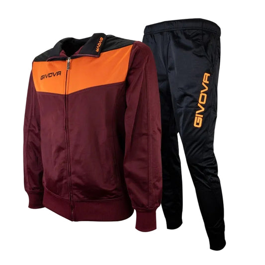Мъжки екип GIVOVA CAMPO, Burgundy/Orange/Black