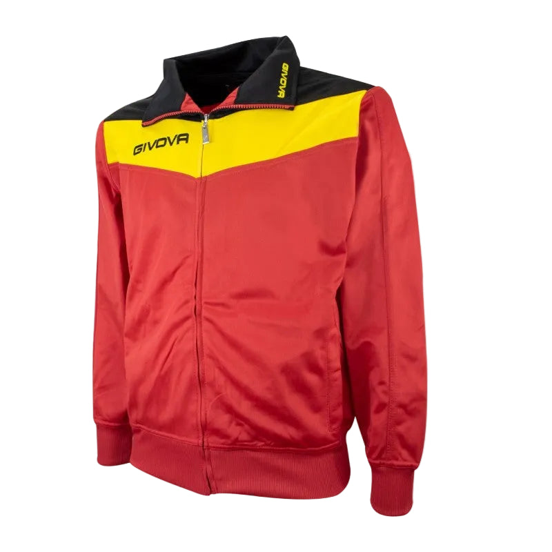 Мъжки екип GIVOVA CAMPO, Red/Black/Yellow